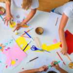 Beneficios de la pintura infantil