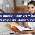 Completando tu educación universitaria con un máster