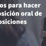 Consejos para oposiciones exitosas
