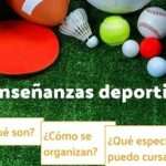 Enseñanzas deportivas: todo lo que debes saber