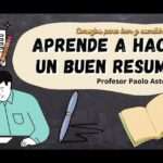 Resumir eficazmente: técnicas y consejos
