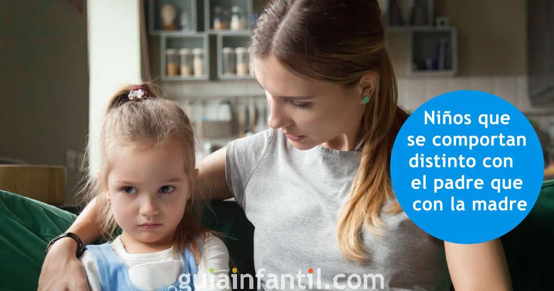 Cuando los Niños se Comportan Distinto con el Padre que con la Madre: Causas y Soluciones