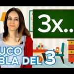 Truco Divertido para Aprender la Tabla del 3 en Matemáticas