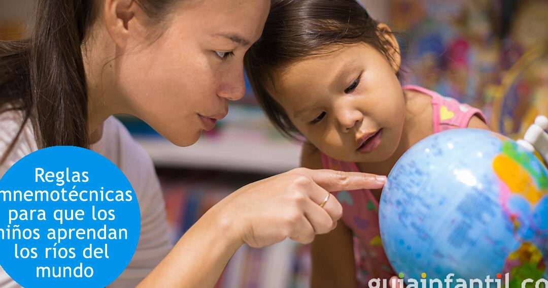 Trucos y Reglas Mnemotécnicas para Enseñar los Ríos del Mundo a Niños