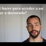 ¿Qué hacer para acceder a un doctorado?