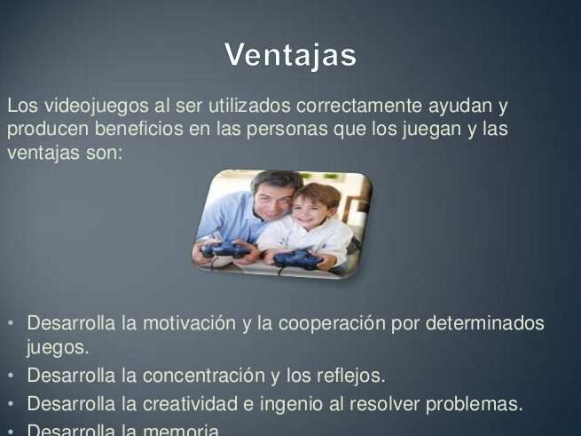 Ventajas de los videojuegos en los niños