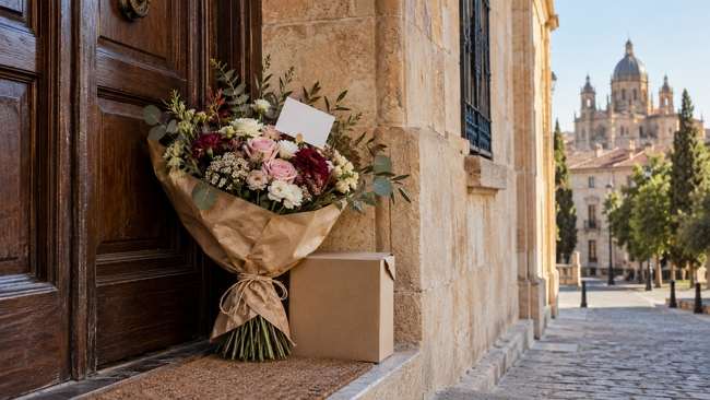 Flores a domicilio en Salamanca: el arte de estar presente desde la distancia